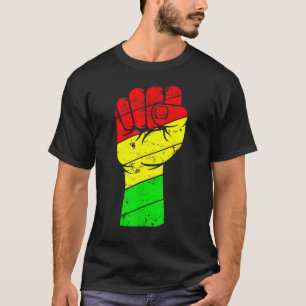 Camiseta Mes de Historia Negra Mujeres Puños Hombres Niños