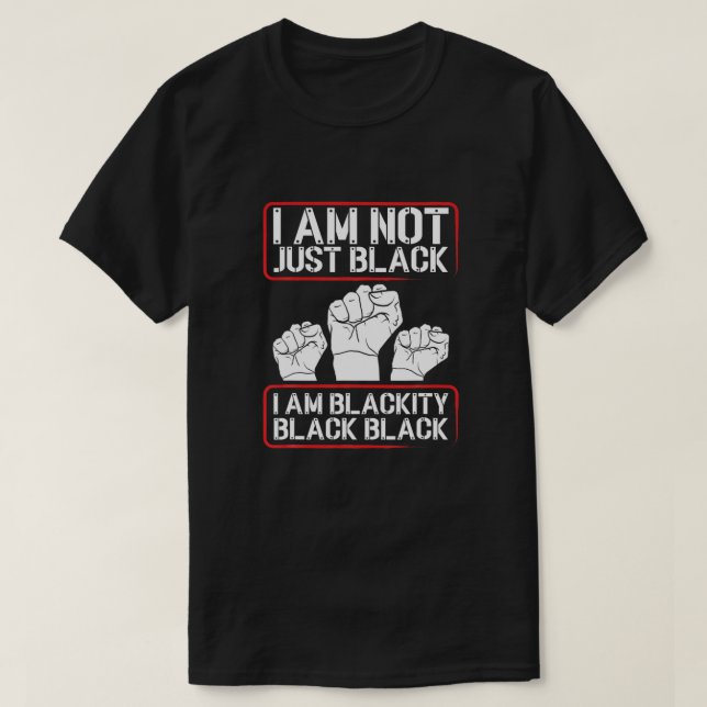 Camiseta Mes de historia negra - negro negro negro negro ca (Diseño del anverso)