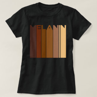 Camiseta Mes de Historia Negra Retro Melanin