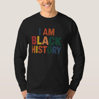 Camiseta Mes de historia negra soy regalo de orgullo de his