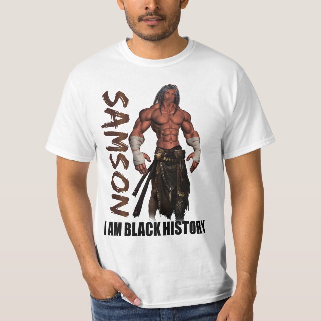 Camiseta mes de historial negro (Anverso)