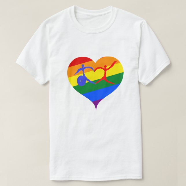 Camiseta Mes de Julio Disability Pride T-Shirt (Diseño del anverso)