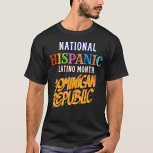 Camiseta Mes de la ceremonia hispana Prideful Latin Spanish