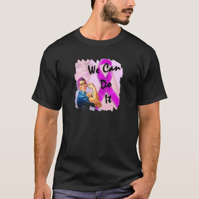 Camiseta Mes de la conciencia del cáncer de pecho, (Anverso)