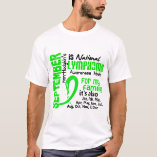 Camiseta Mes de la conciencia del linfoma Non-Hodgkin mi