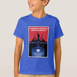 Camiseta Mes de la herencia caribeñoamericana