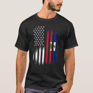 Camiseta Mes de la herencia haitiana norteamericana Haití P