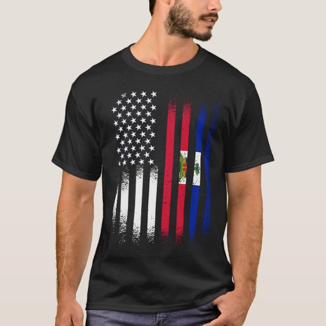 Camiseta Mes de la herencia haitiana norteamericana Haití P (Anverso)