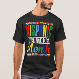 Camiseta Mes de la Herencia Hispana 2022 Disfraz Hispano Ho