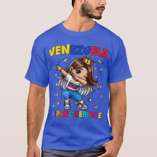 Camiseta Mes de la Herencia Hispana Bandera de Venezuela Ve