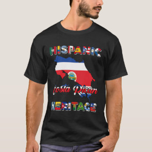 Camiseta Mes de la Herencia Hispana Costa Rica Fla
