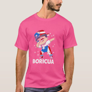 Camiseta Mes de la Herencia Hispana de Puerto Rico Boricua 