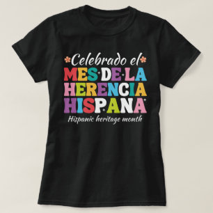 Camiseta mes de la herencia hispana, hispano