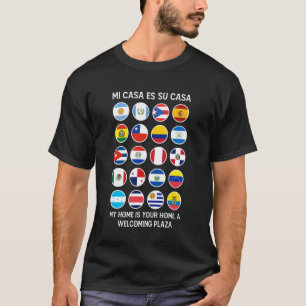 Camiseta Mes de la Herencia Hispana Mesa De La Herencia His