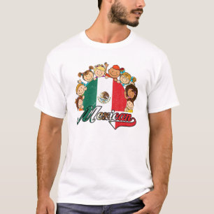 Camiseta Mes de la Herencia Hispana México Orgullo Niños Gi