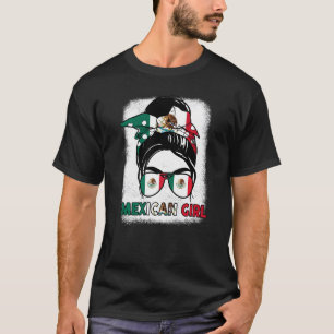 Camiseta Mes de la Herencia Hispana Mujeres Chicas Mexicana