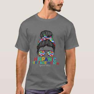Camiseta Mes de la Herencia Hispana Orgullosas Latinas Band