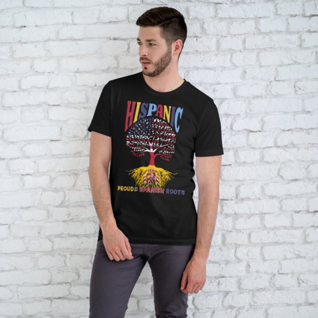 Camiseta Mes de la Herencia Hispana Orgulloso de mis raíces (Subido por el creador)