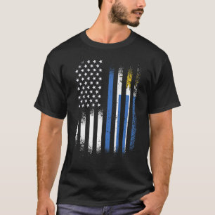 Camiseta Mes de la Herencia Hispana Patriot Estadounidense