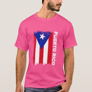 Camiseta Mes de la herencia hispánica Bandera de Puerto Ric