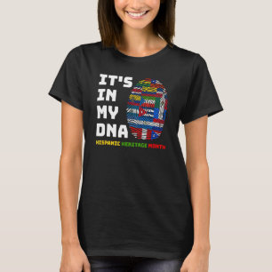 Camiseta Mes de la herencia hispánica está en mi afición al