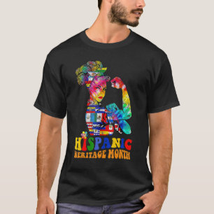 Camiseta Mes de la herencia hispánica inspiran a Chicas lat