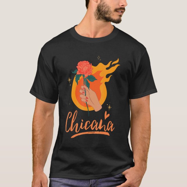 Camiseta Mes de la herencia hispánica Latinas Chicana mexic (Anverso)