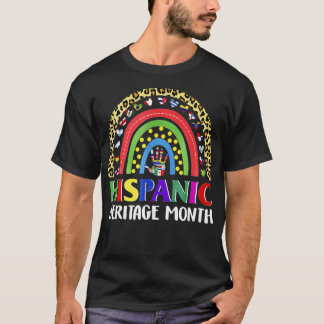 Camiseta Mes de la herencia hispánica Los países latinos ma
