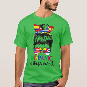 Camiseta Mes de la herencia hispánica nacional: El latín ti