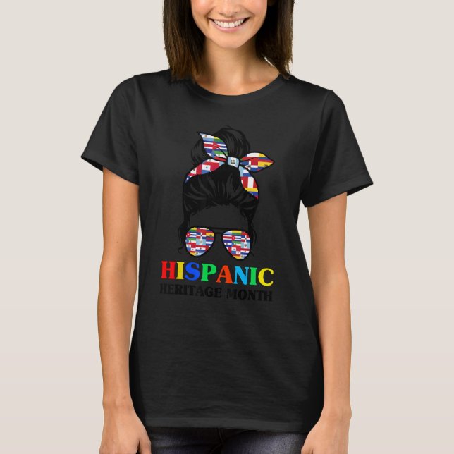 Camiseta Mes de la herencia hispánica nacional: El latín ti (Anverso)