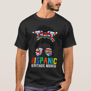 Camiseta Mes de la herencia hispánica nacional: El latín ti