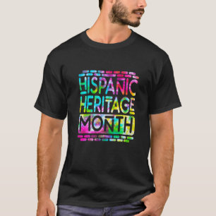 Camiseta Mes de la Herencia Hispánica Países Latinos Hombre