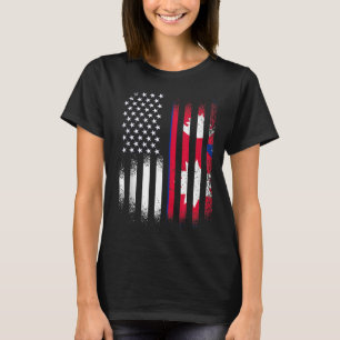 Camiseta Mes de la herencia nepalí americana Albania Patrio