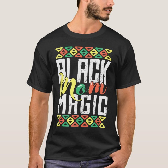 Camiseta Mes de la historia afroamericana Mes de la mamá ne (Anverso)