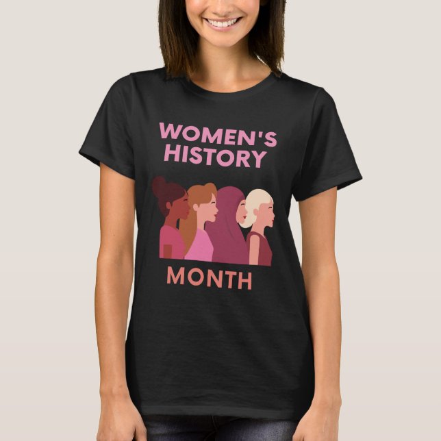 Camiseta Mes de la historia de la mujer (Anverso)