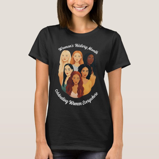 Camiseta Mes de la Historia de la Mujer (Anverso)