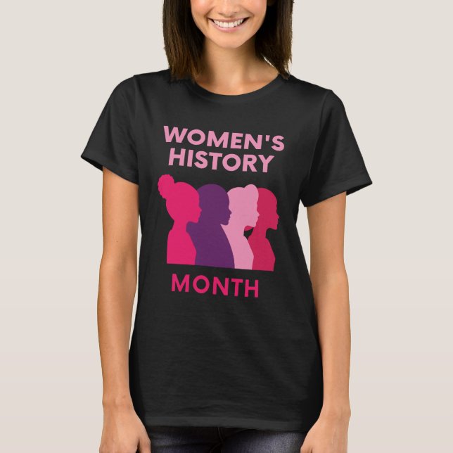 Camiseta Mes de la historia de la mujer (Anverso)
