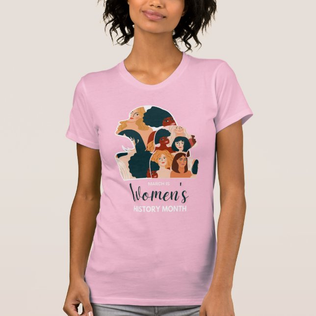 Camiseta Mes de la Historia de la Mujer 2026 (Anverso)