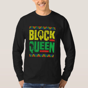 Camiseta Mes de la Historia de la Reina Negra Orgullo Afric