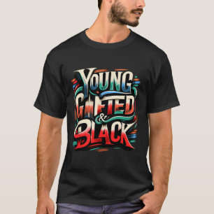 Camiseta Mes de la Historia de los Hombres Jóvenes Dotados