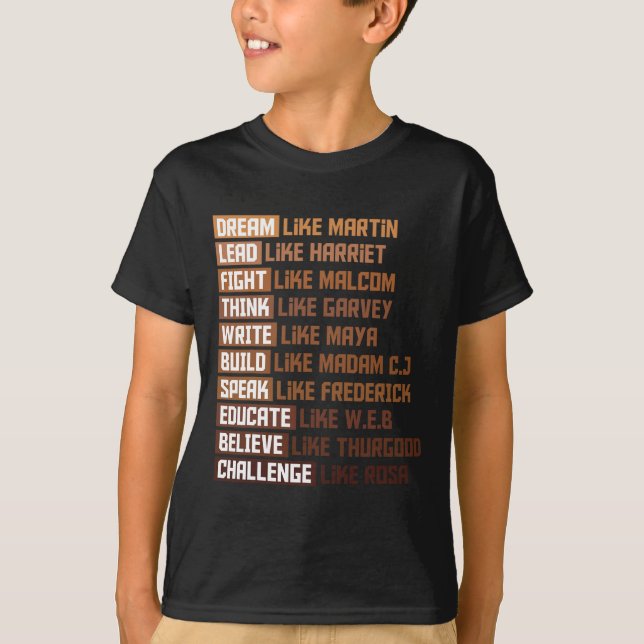 Camiseta Mes de la historia del poder negro Orgullo Gay (Anverso)
