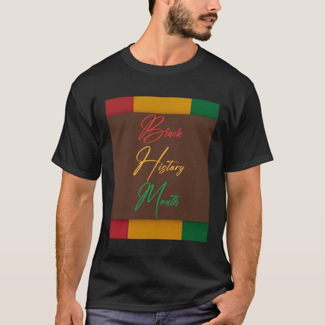 Camiseta Mes de la historia negra 1525 (Anverso)