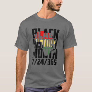 Camiseta Mes de la historia negra 2022 Historia negra 365 M