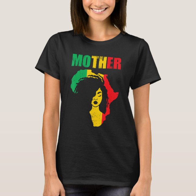Camiseta Mes de la Historia Negra 2023 Mujeres Afroamerican (Anverso)