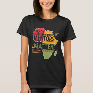 Camiseta Mes de la Historia Negra 2025 Mentores Negros Prob