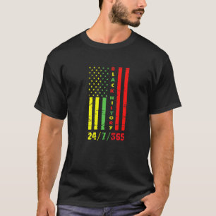 Camiseta Mes de la historia negra 247365 Bandera afroameric