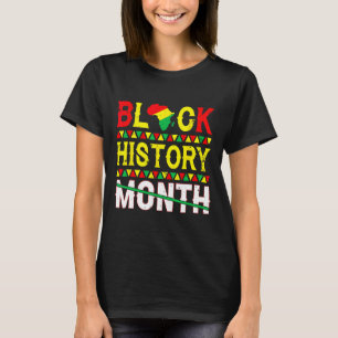 Camiseta Mes de la historia negra 247365 Cultura del patrim