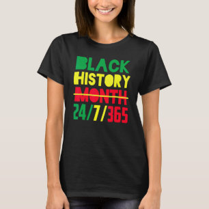Camiseta Mes de la historia negra 247365 Orgullo afroameric