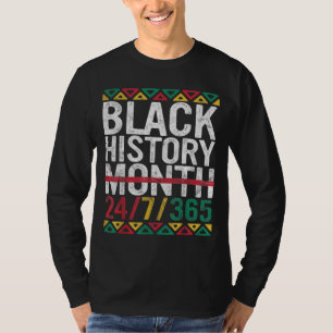 Camiseta Mes de la Historia Negra 247365 Regalo Orgullo Afr