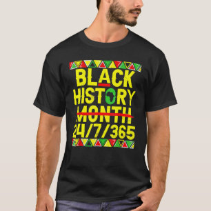 Camiseta Mes de la Historia Negra 247365 Regalo Orgullo Afr